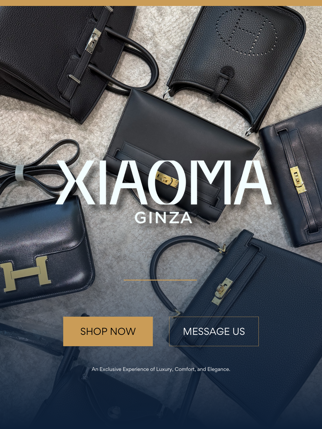 Ginza Xiaoma Dubai Facebook ad: In‑store today