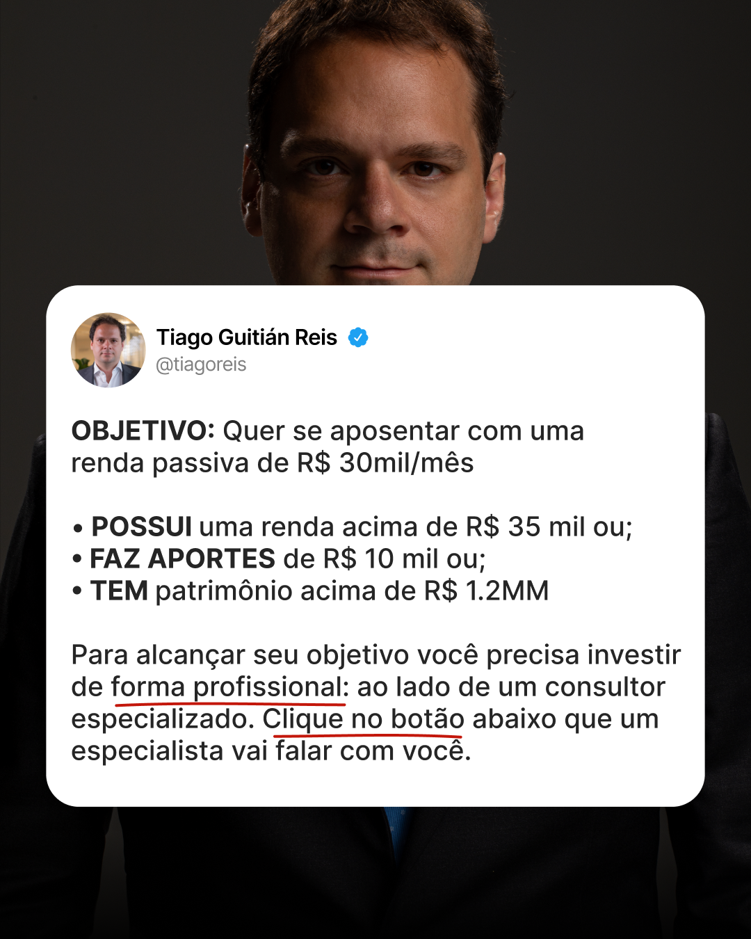 Tiago Reis Facebook ad