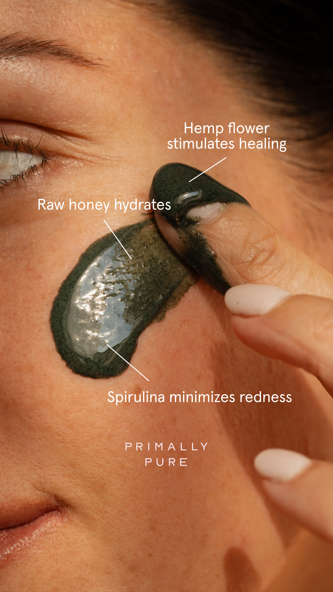 Primally Pure Skincare Facebook ad