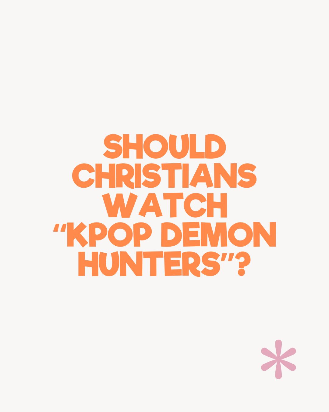 Christian Parenting Facebook ad: KPop Demon Hunters is everywhere.