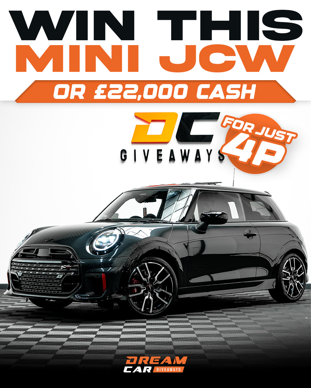 Dream Car Giveaways Facebook ad