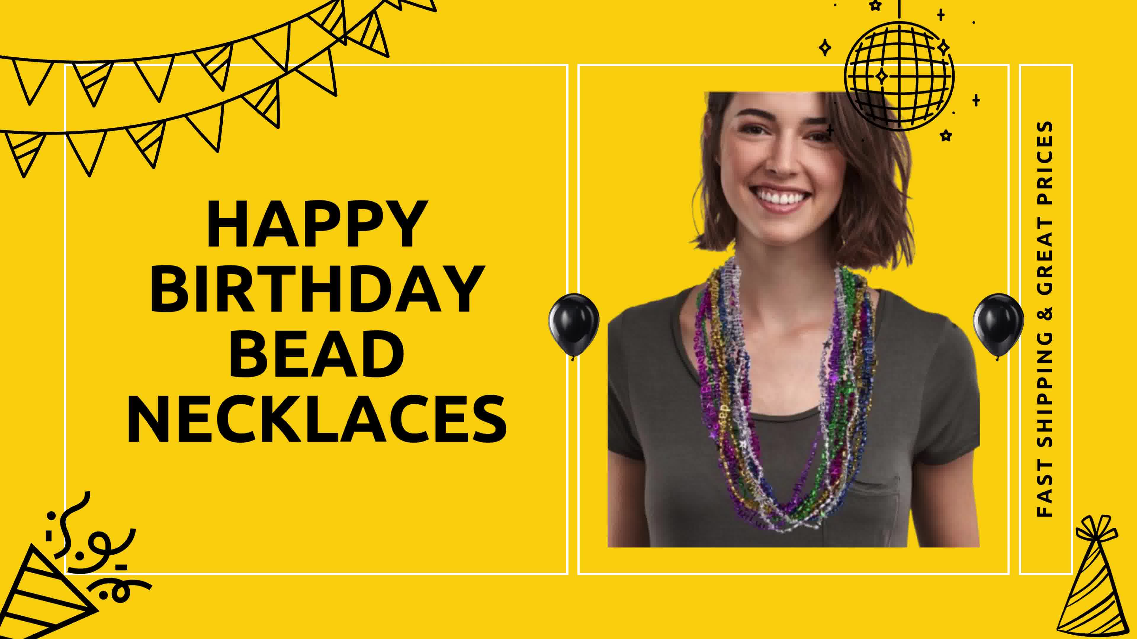 Windy City Novelties Facebook ad: Your Party Starts Here! Fast Shipping & Great Prices