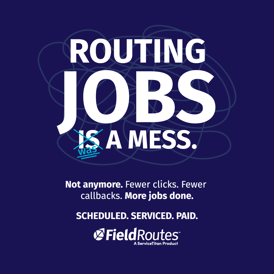FieldRoutes, A ServiceTitan Product Facebook ad