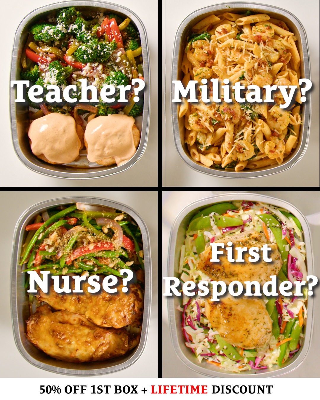 Home Chef Facebook ad
