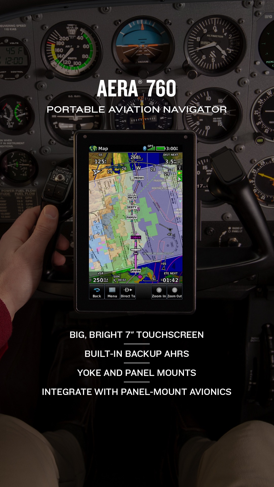 Garmin Aviation Facebook ad
