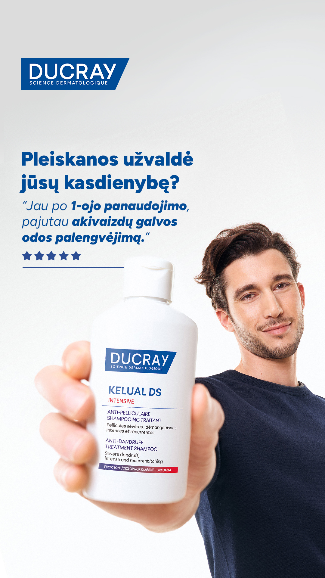 Ducray Lietuva Facebook ad from Jul 31, 2026