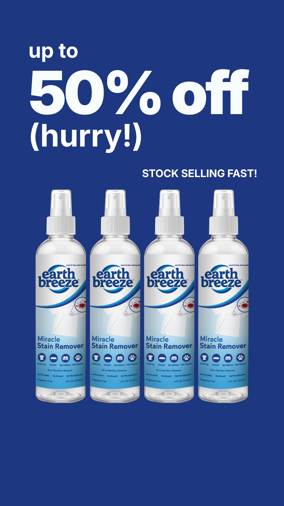 Earth Breeze Facebook ad