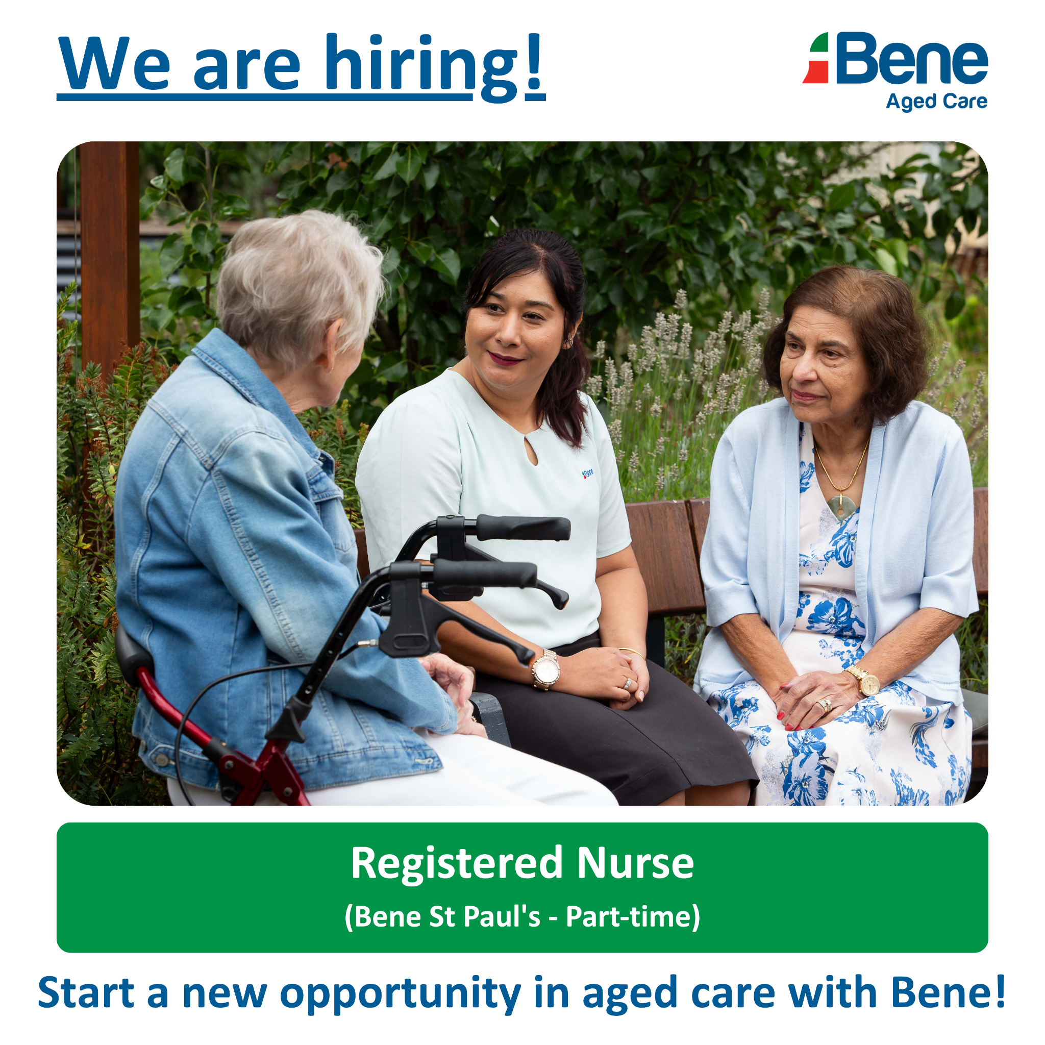 Bene Aged Care Facebook ad