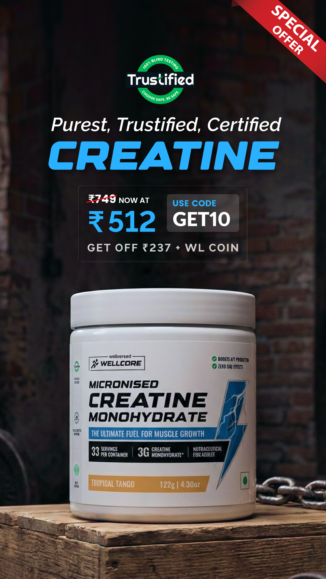 Wellcore - Wellversed Brand Facebook ad