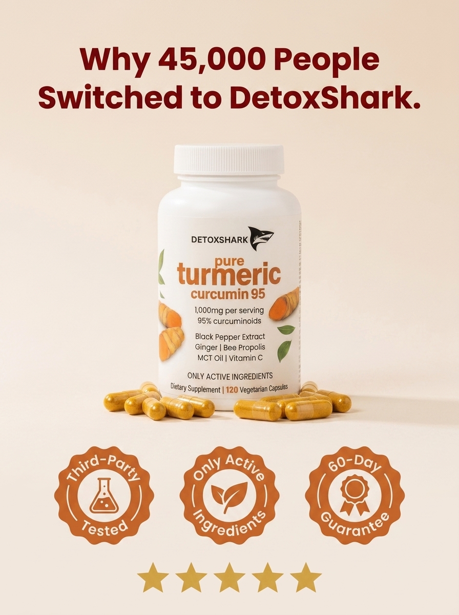 DetoxShark Facebook ad: The #1 Ingredient Your Joints Need