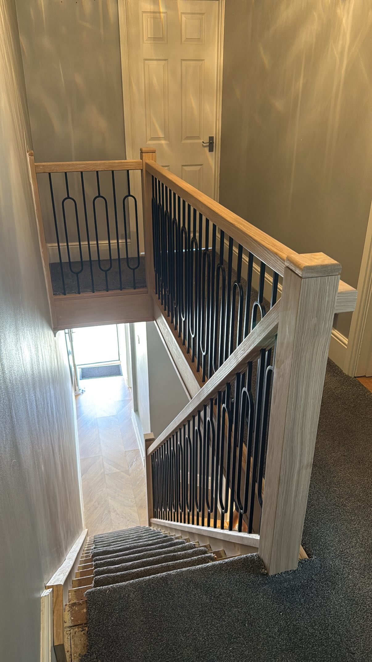 J Lewis Carpentry Facebook ad: Staircase Renovation