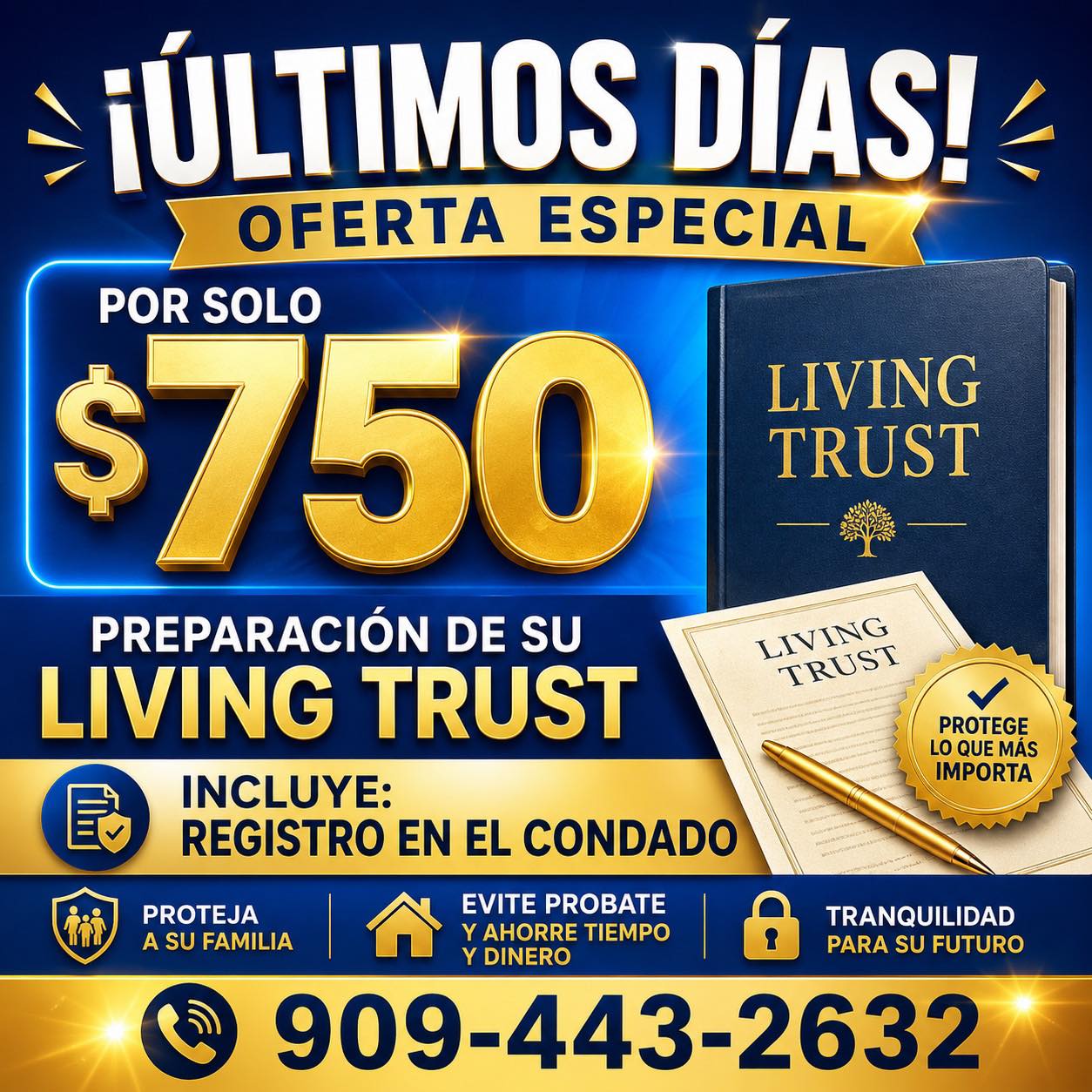 Torres Legacy Planning Facebook ad from Jul 3, 2026