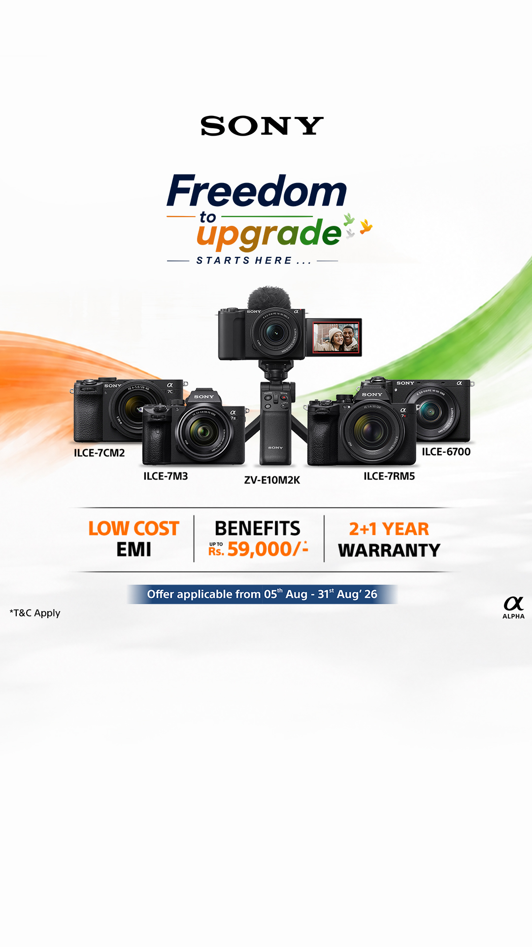 Sony India Facebook ad