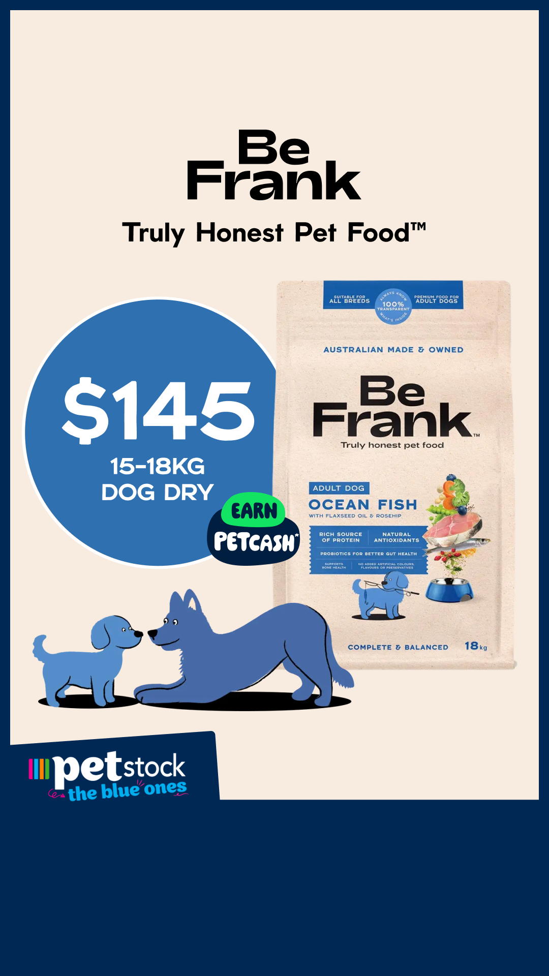 Petstock Facebook ad