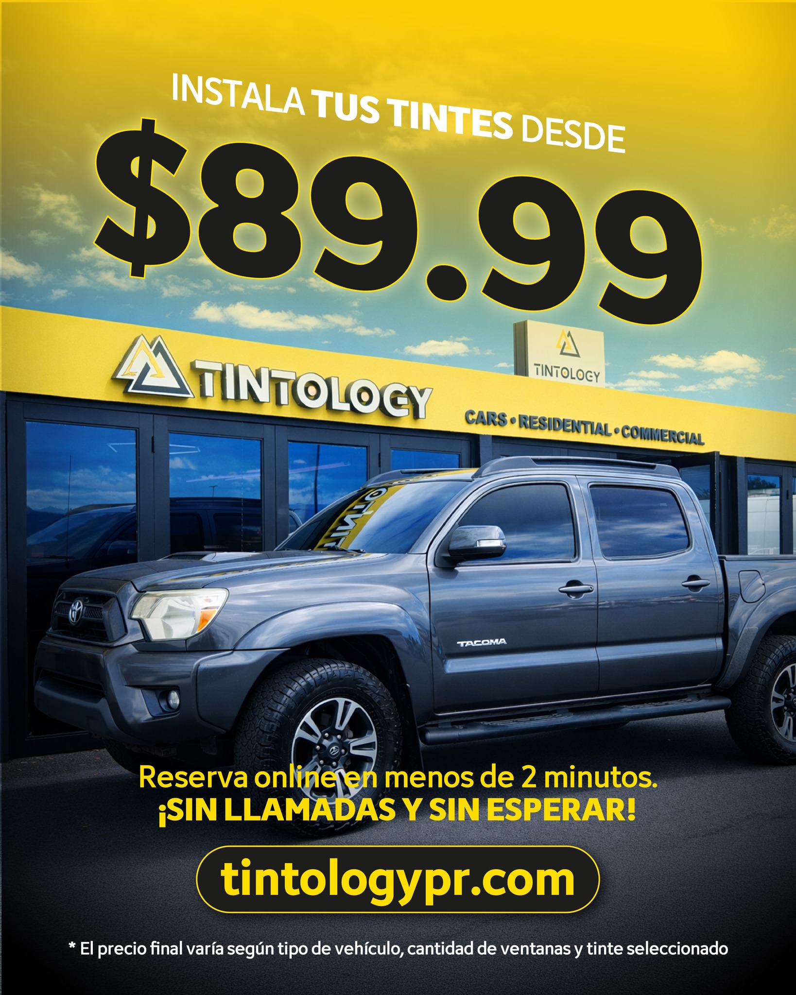 Tintology Facebook ad: Tintology Next | Tintado Premium en Puerto Rico