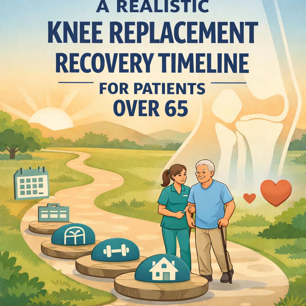 Bold Pulse Facebook ad: a realistic knee replacement recovery timeline for…