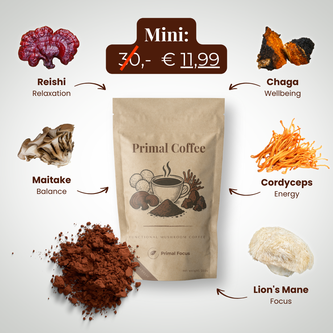 Primal Community Facebook ad: Coffee without the crash.