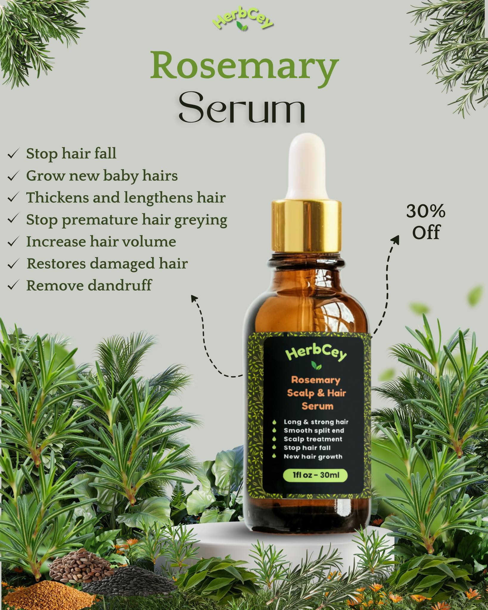 HerbCey Facebook ad