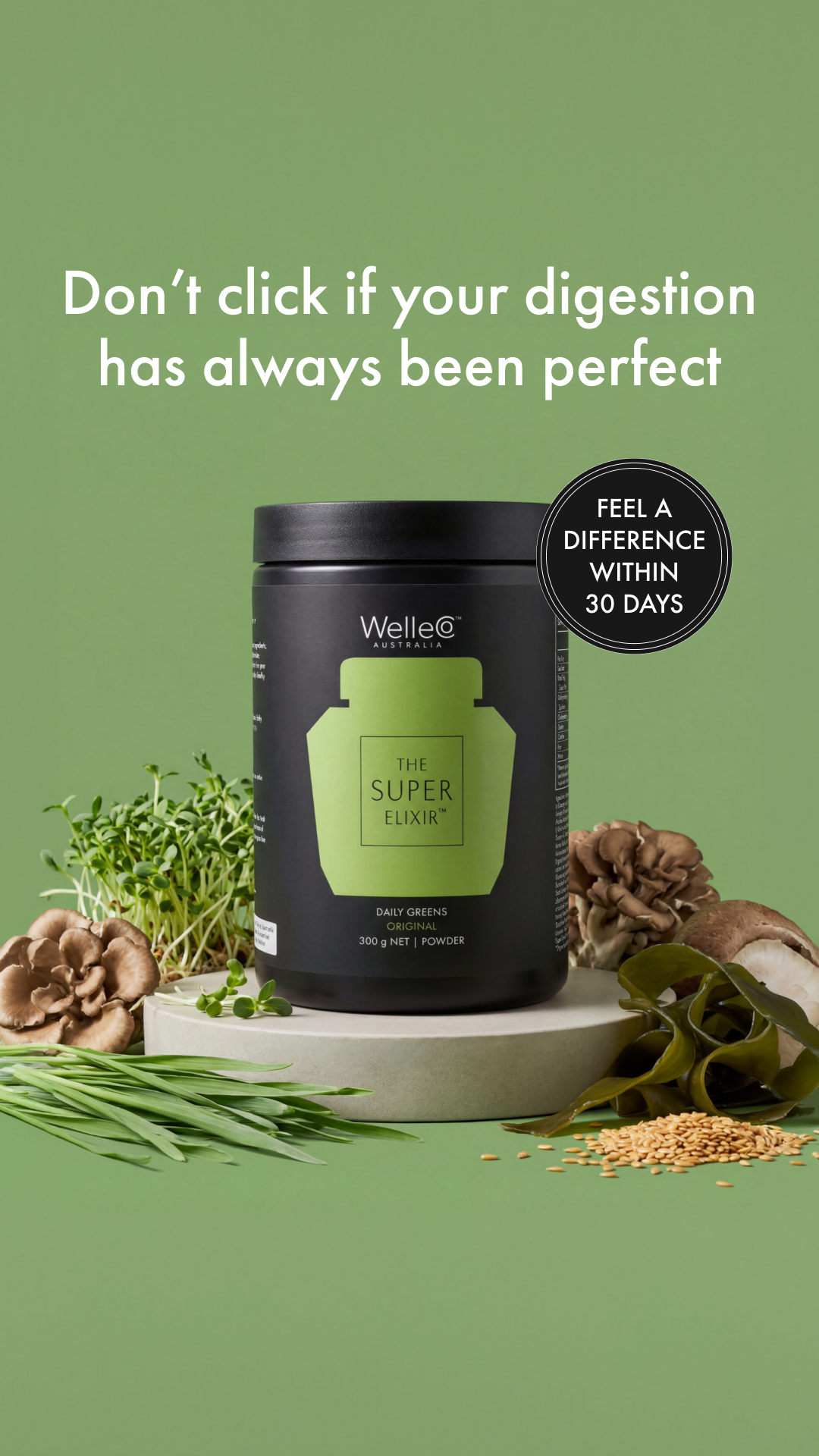 WelleCo Facebook ad