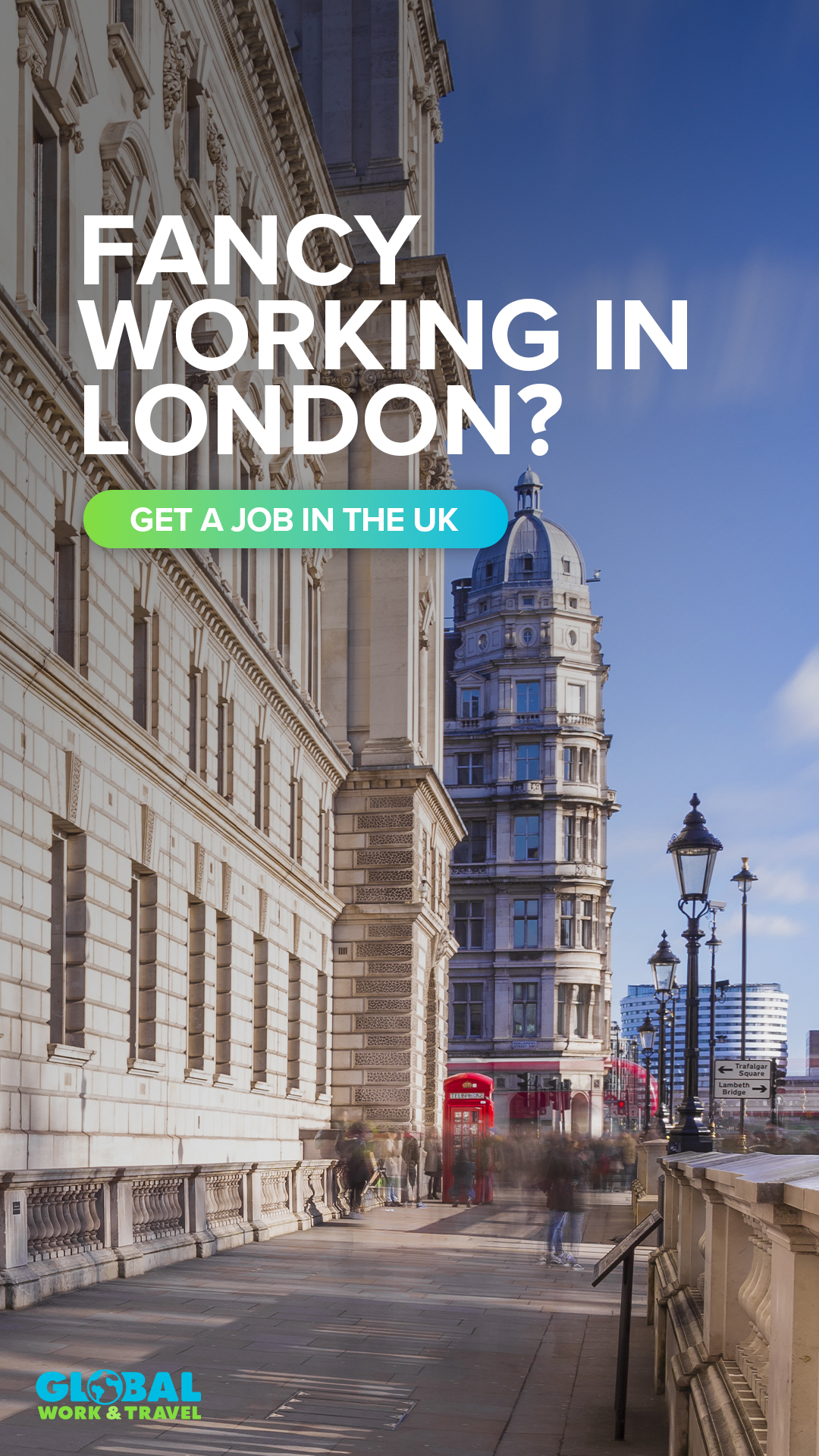 Global Work & Travel Facebook ad