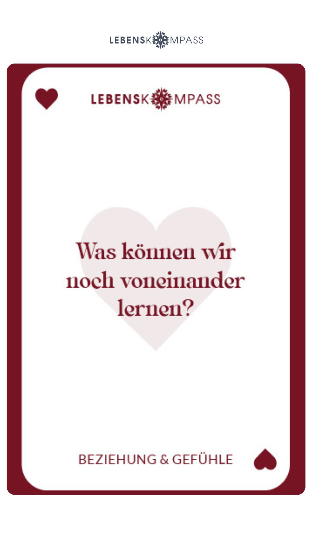 Lebenskompass Facebook ad