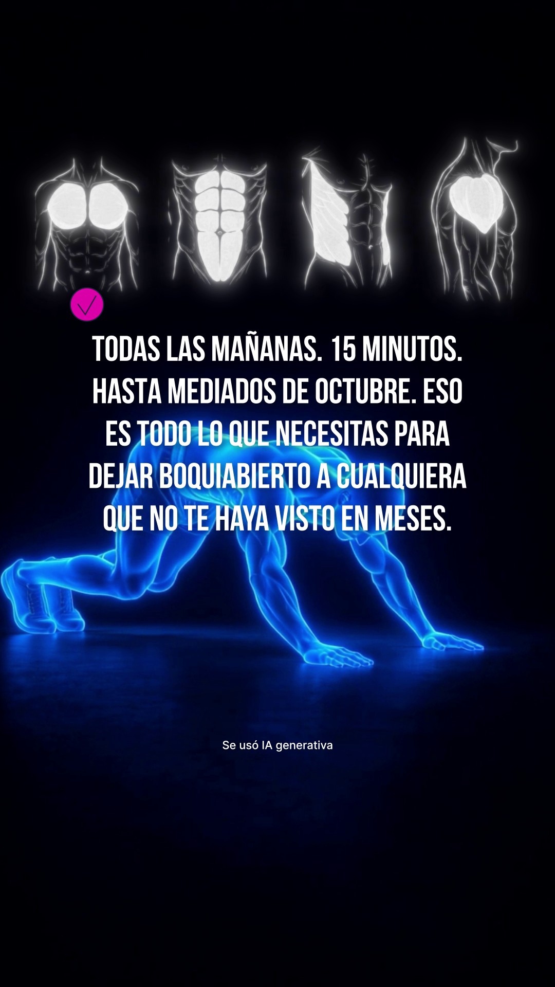 BetterMe Men Facebook ad: ¡Comienza la transformación ahora!