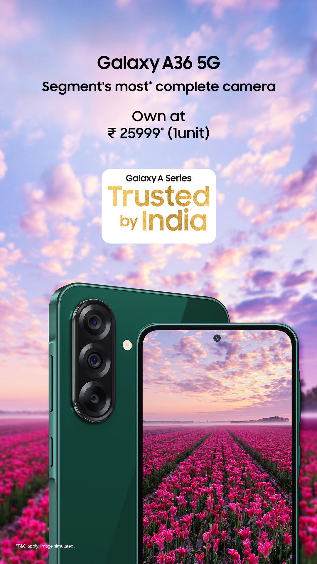 Samsung Facebook ad