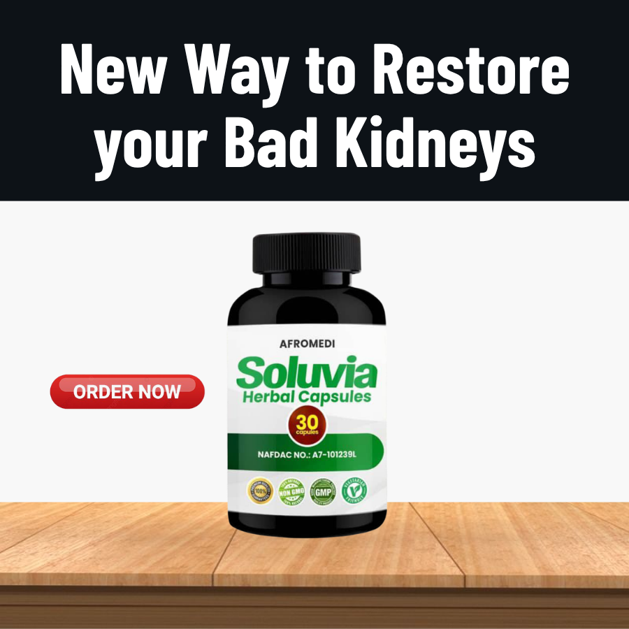 Soluvia Herbal Kidney Capsule Facebook ad: Restore Your Kidney Health Naturally