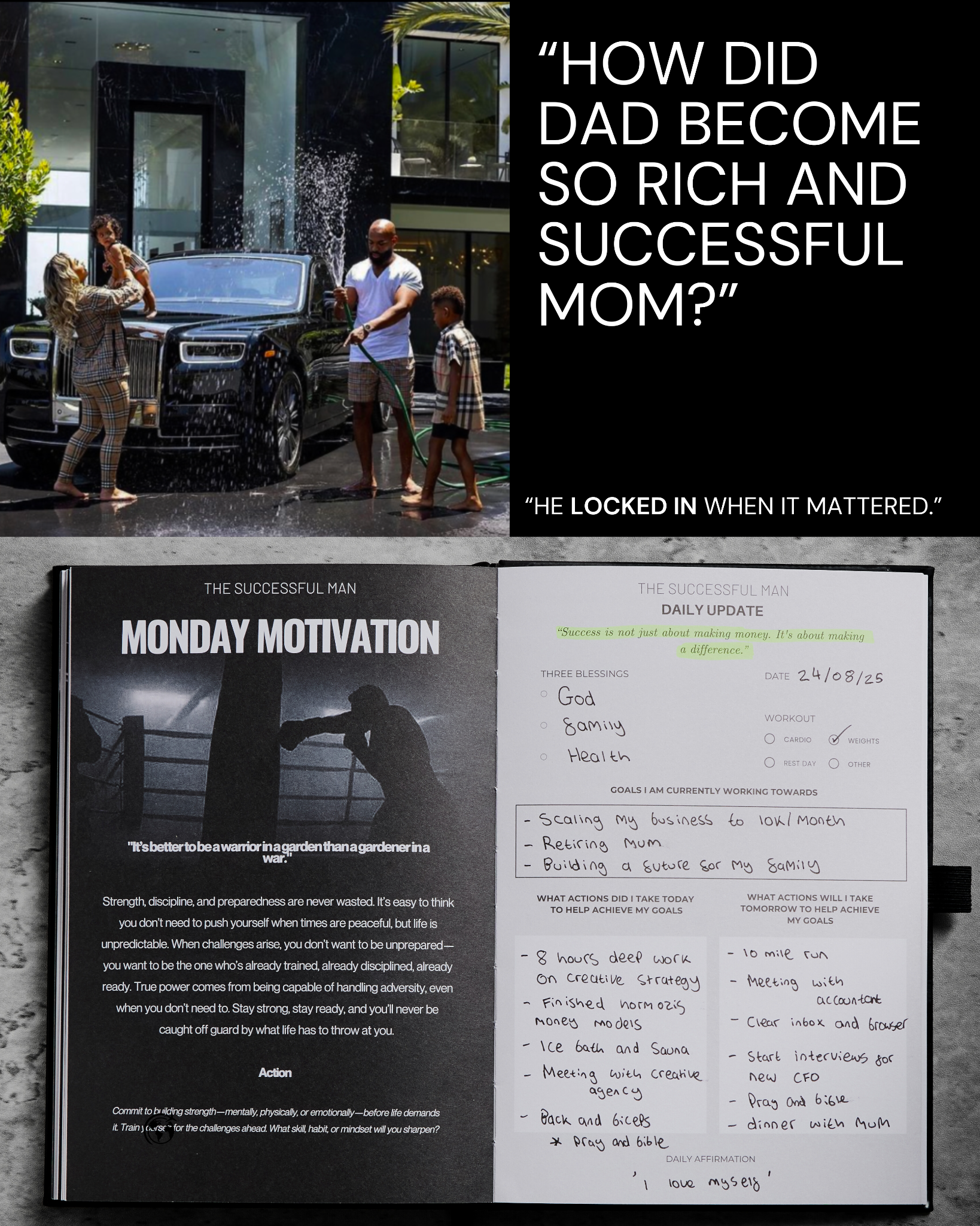 The Successful Man Facebook ad