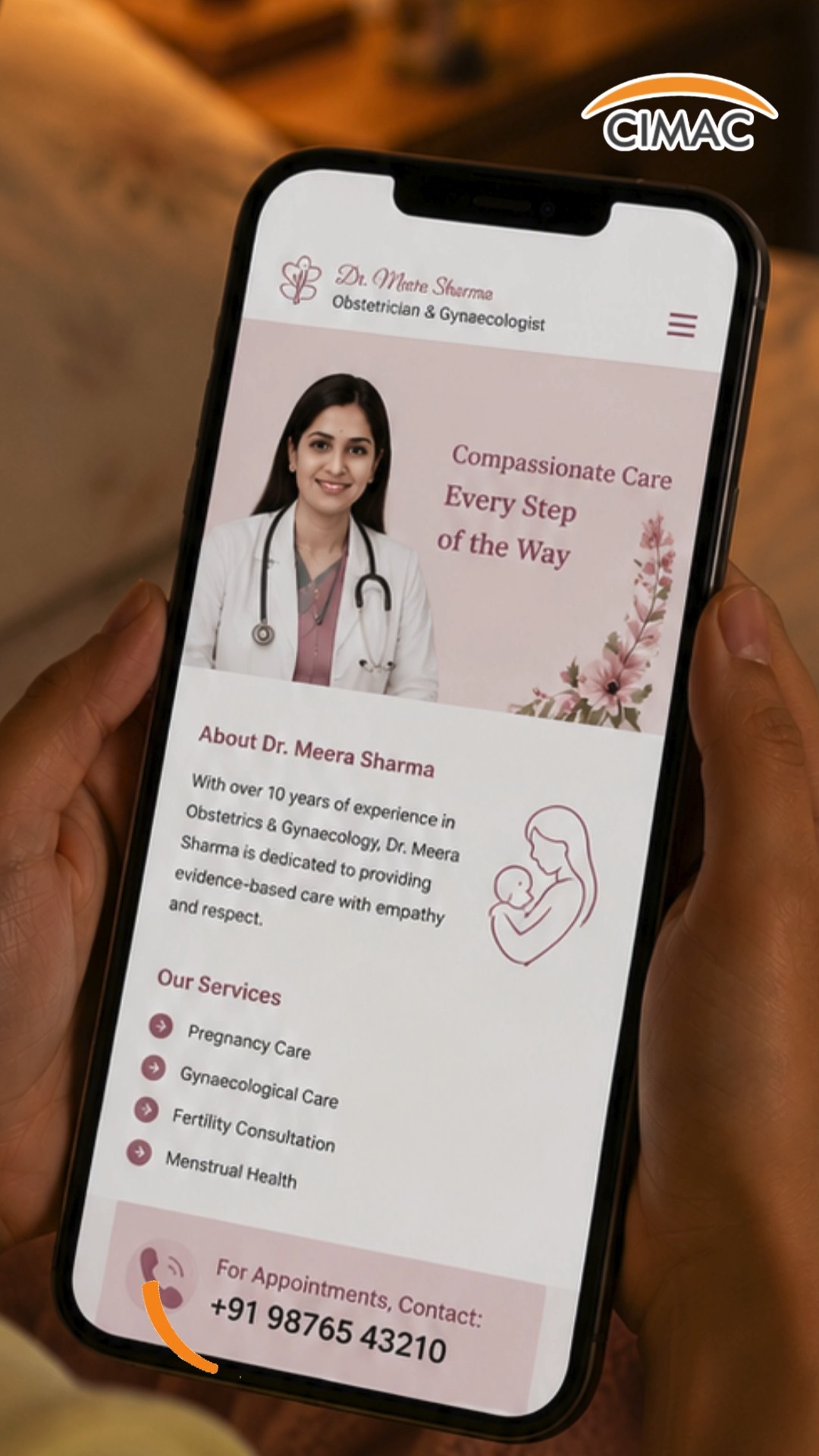 CIMAC Facebook ad: A Patient Wanted to Book an Appointment at…