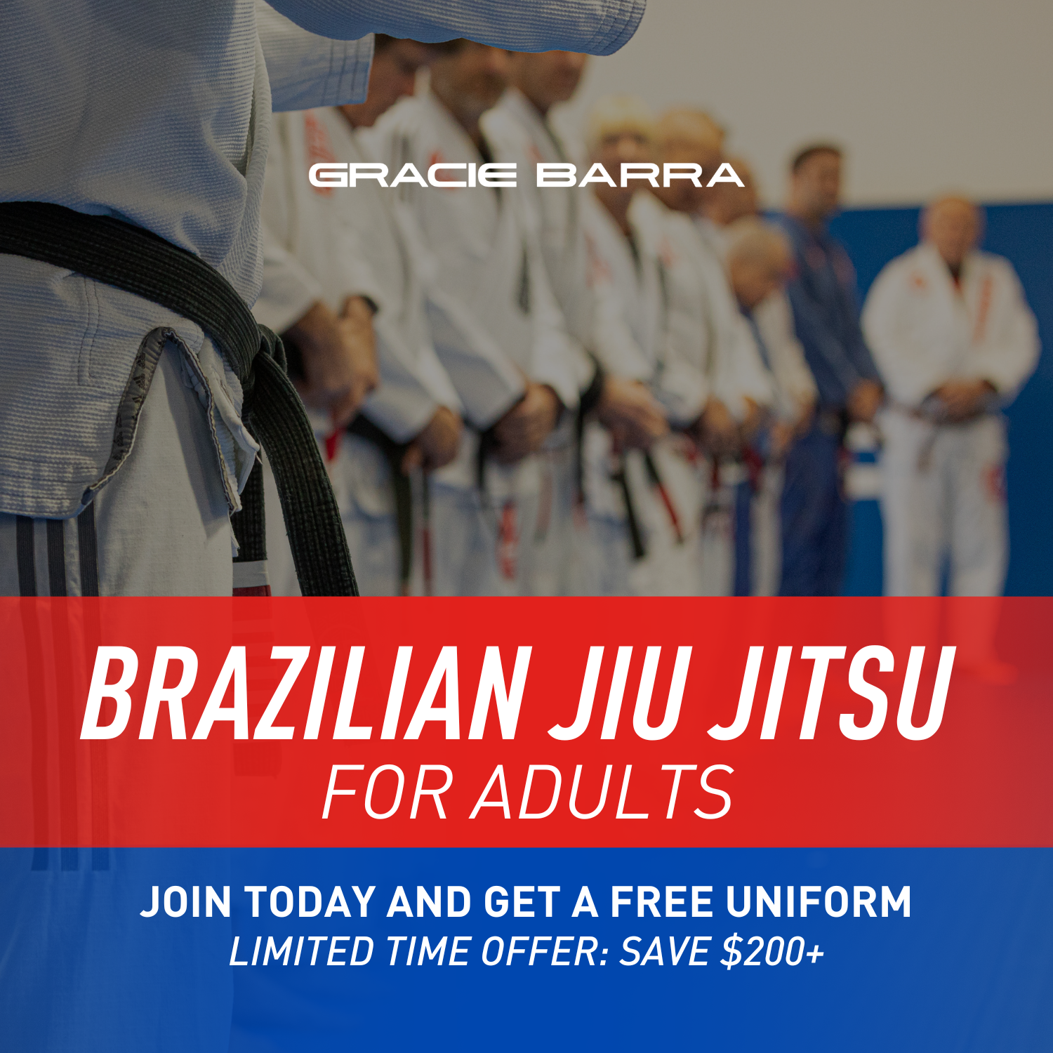 Gracie Barra Southlake Facebook ad from Aug 23, 2024