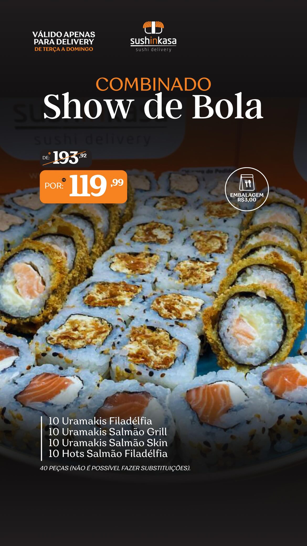 Sushinkasa Natal Facebook ad from Mar 6, 2026