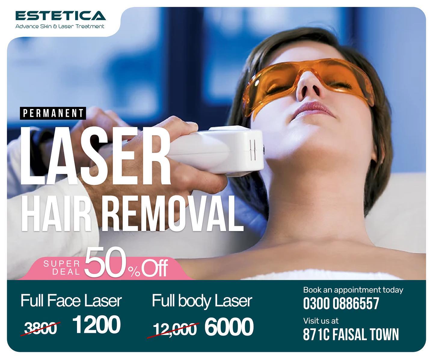 Estetica skin & laser treatment Facebook ad