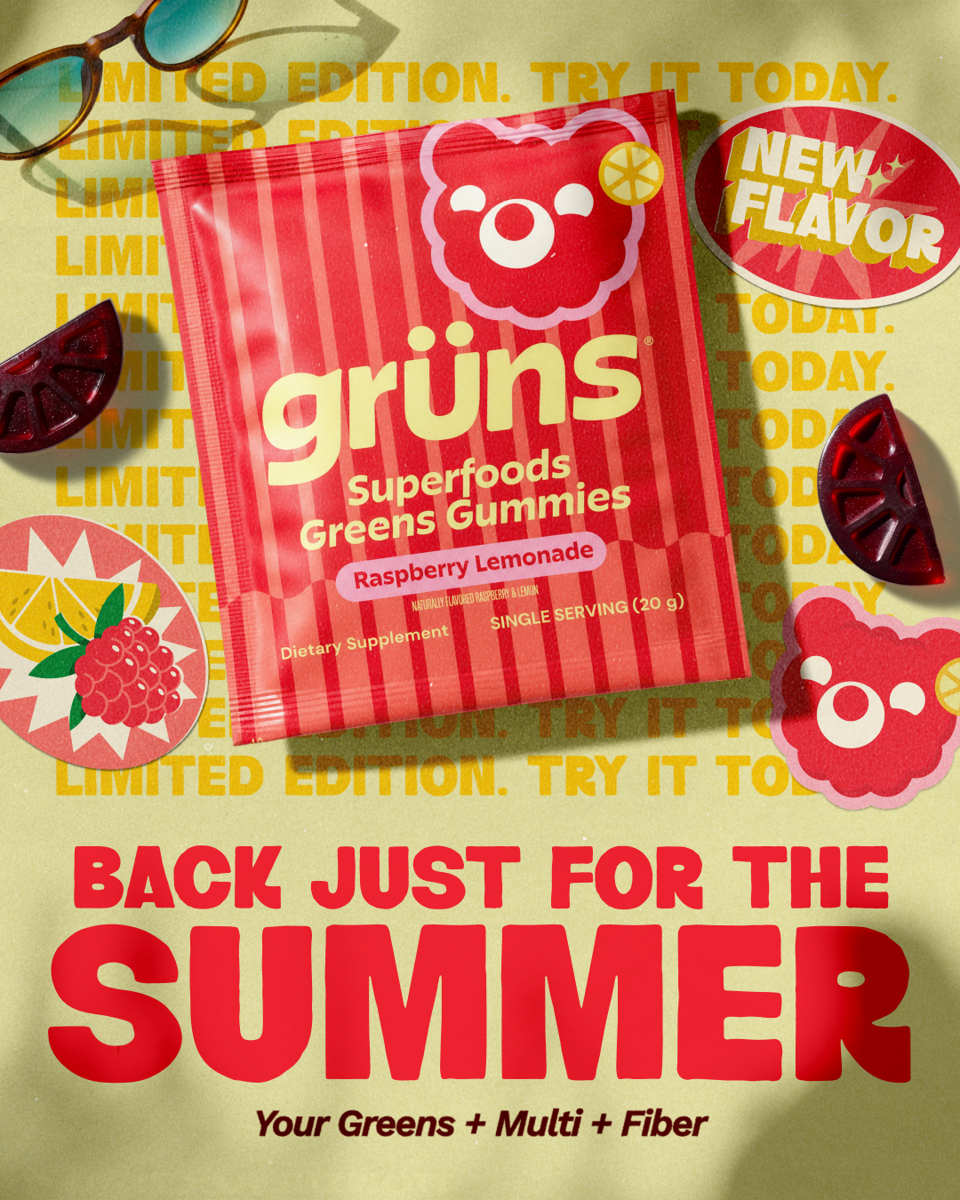 Grüns Facebook ad