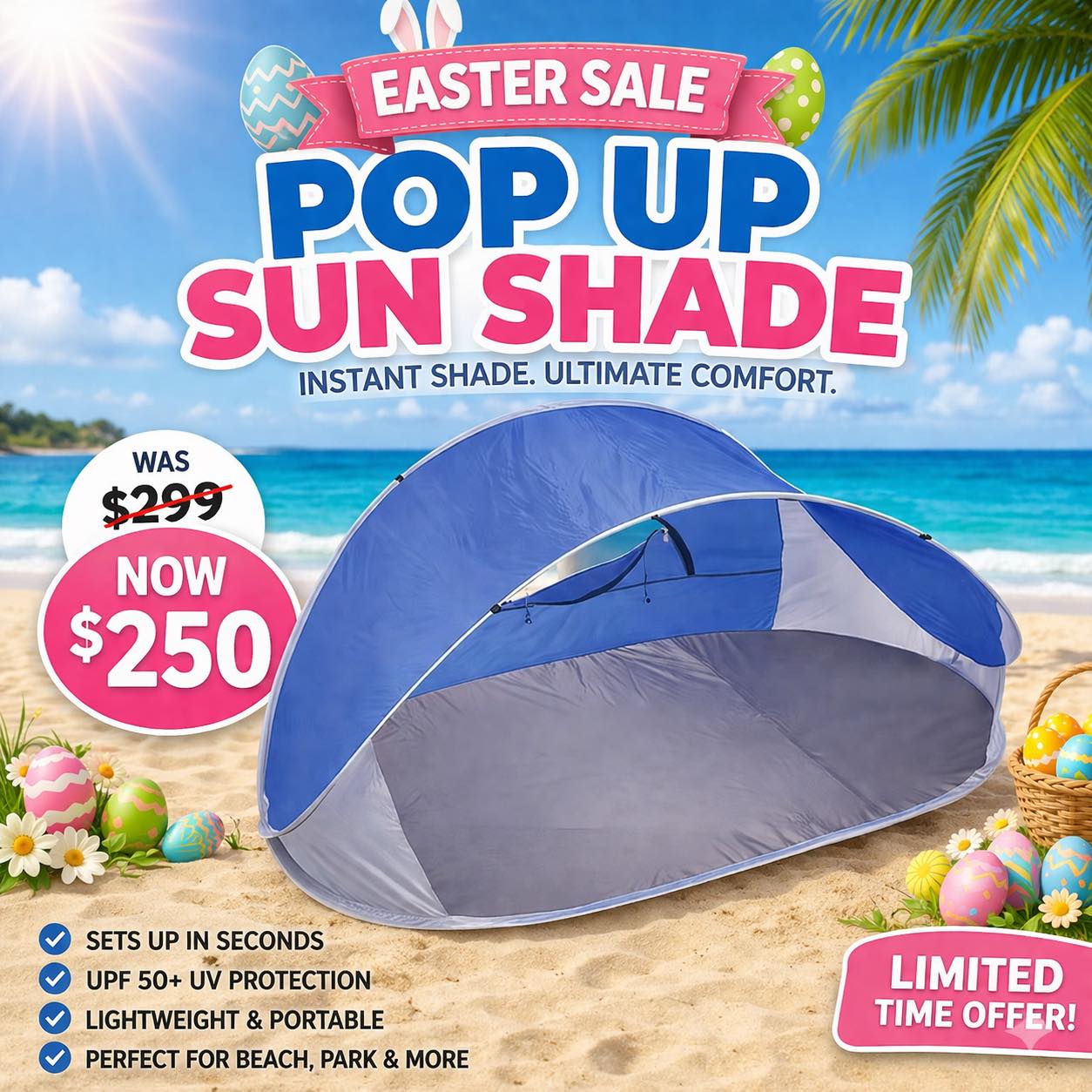 Focus Home Store Facebook ad: EASTER SPECIALS ARE HERE!