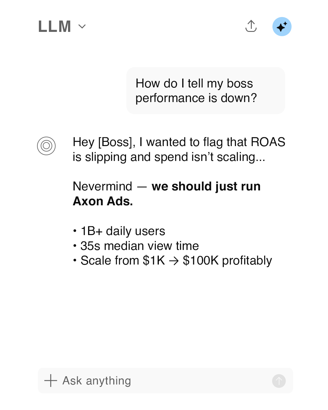 Axon.ai Facebook ad