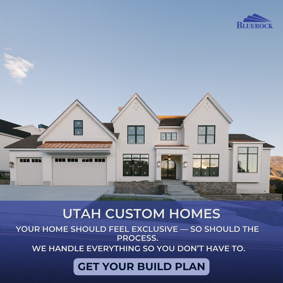 Bluerock Builders Facebook ad: Got Land? Build Smart