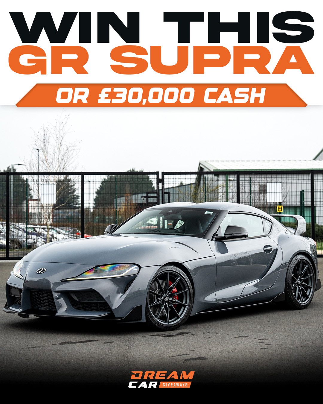 Dream Car Giveaways Facebook ad