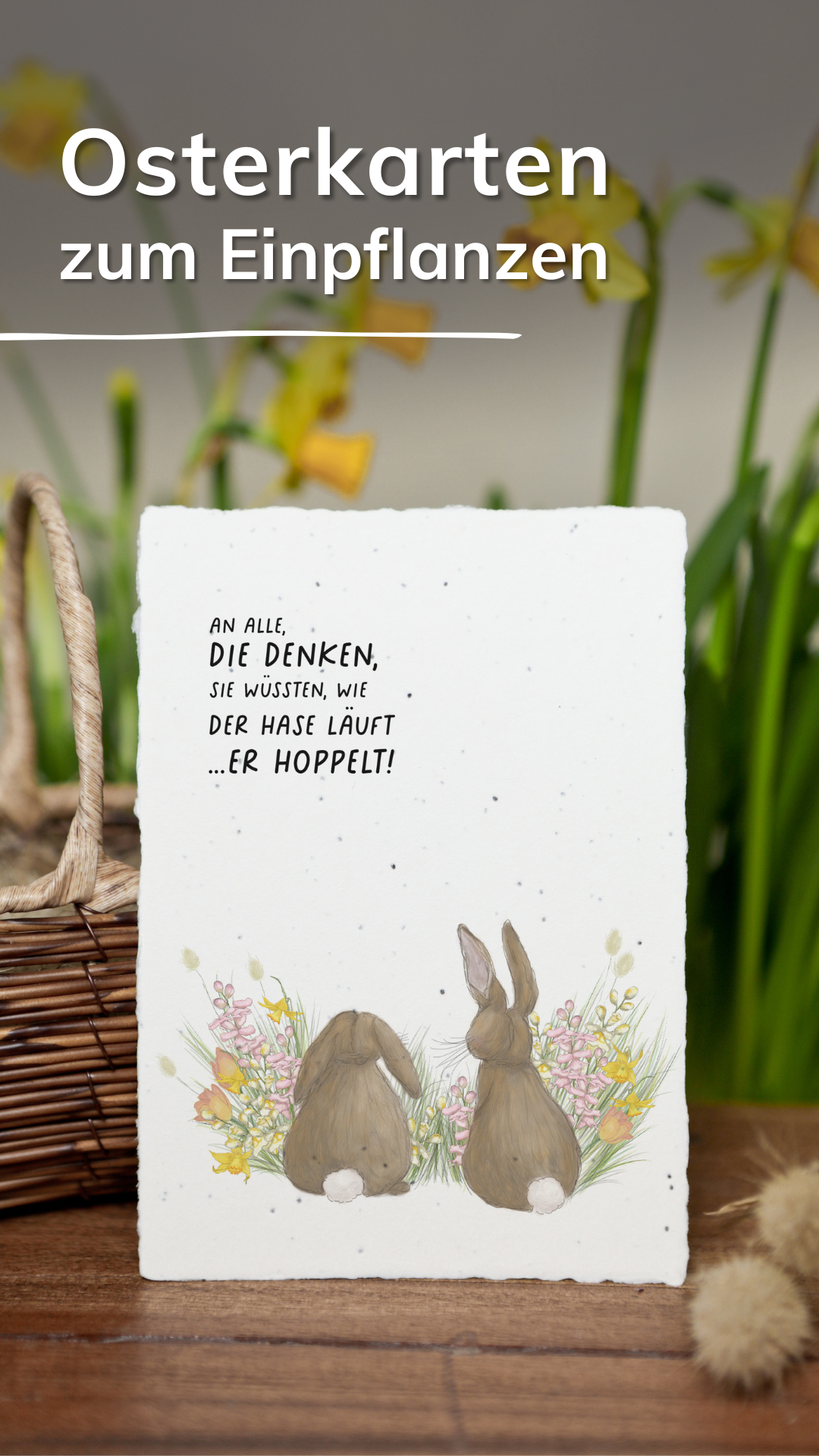 Heylittlegreen Facebook ad: Hier blüht die Osterpost