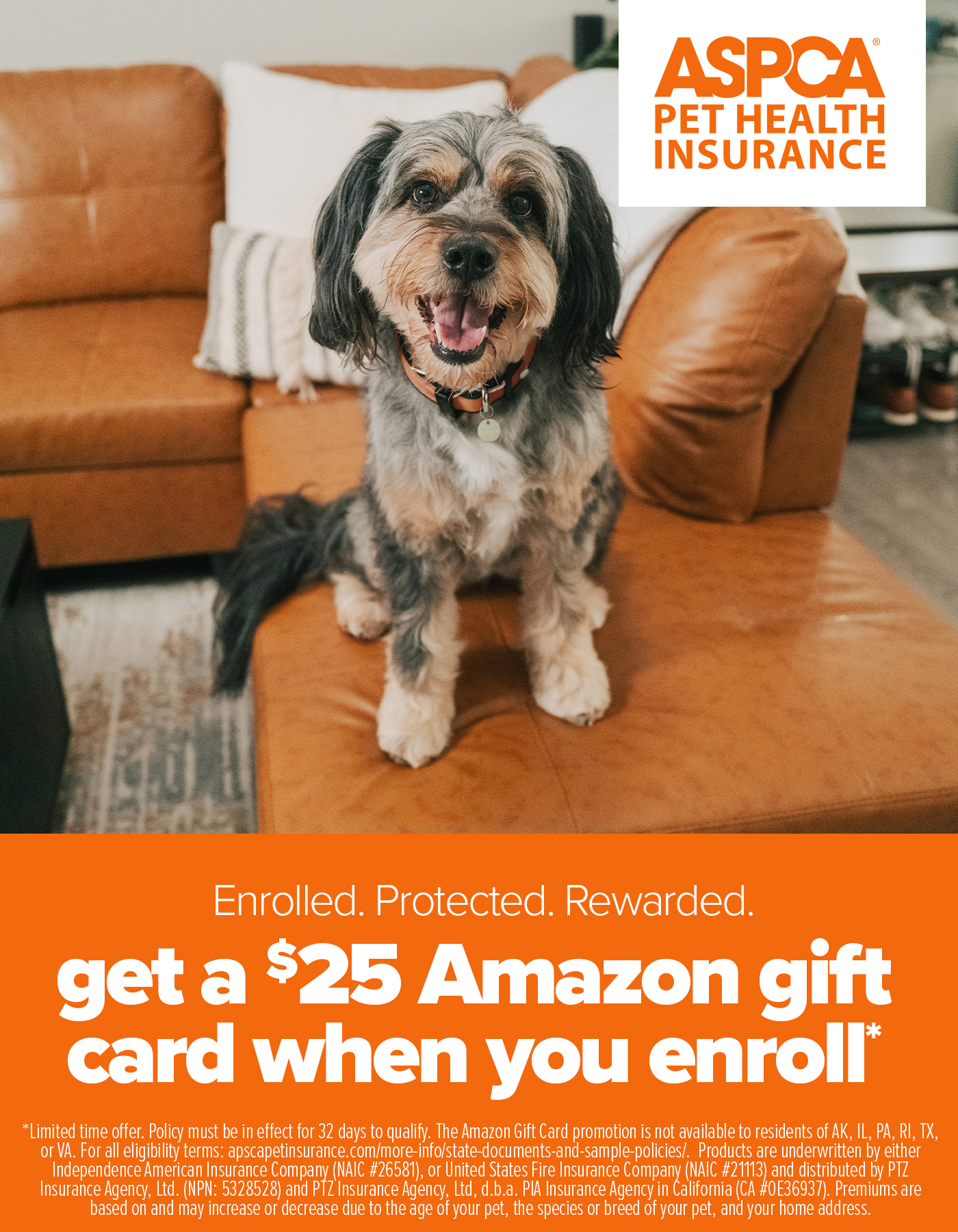 ASPCA Pet Health Insurance Facebook ad