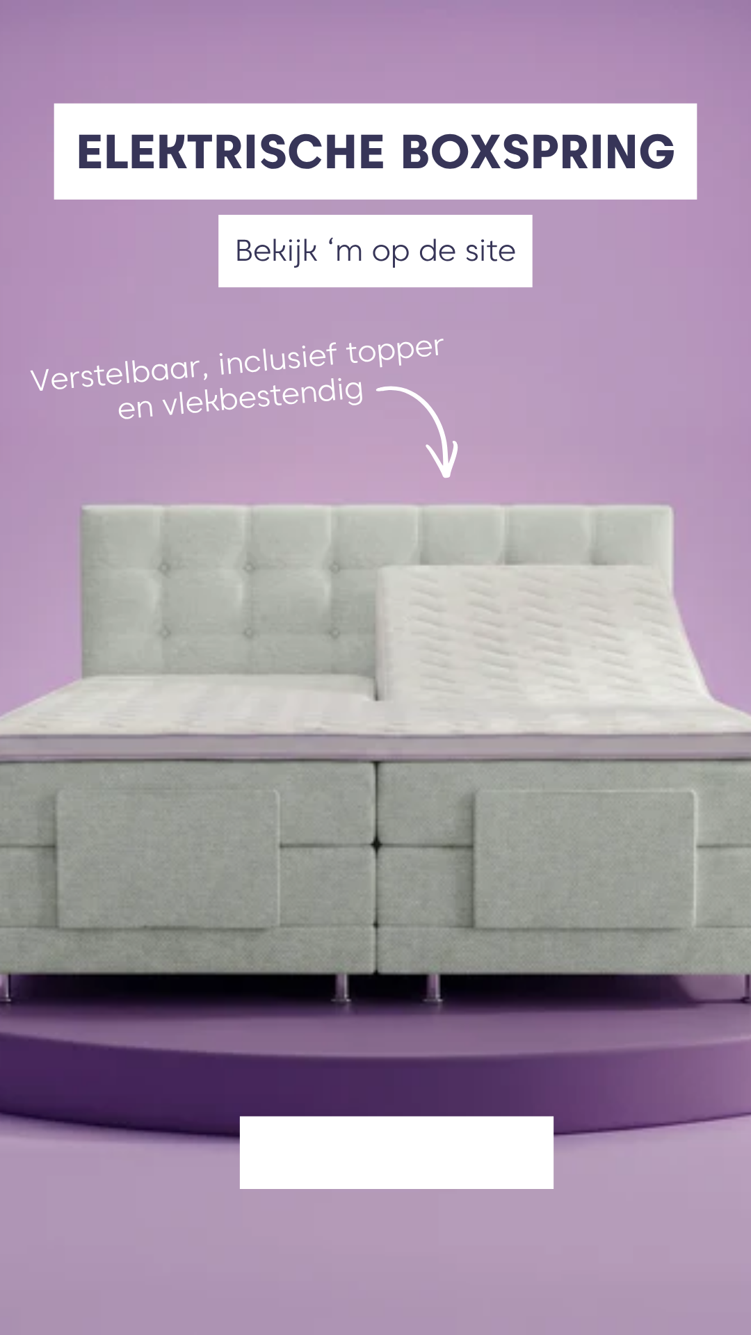 HappyBed Facebook ad