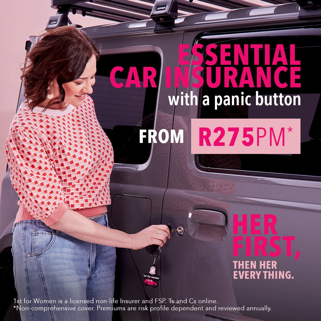 1st for Women Insurance Facebook ad: Protecting your peace, then your car
