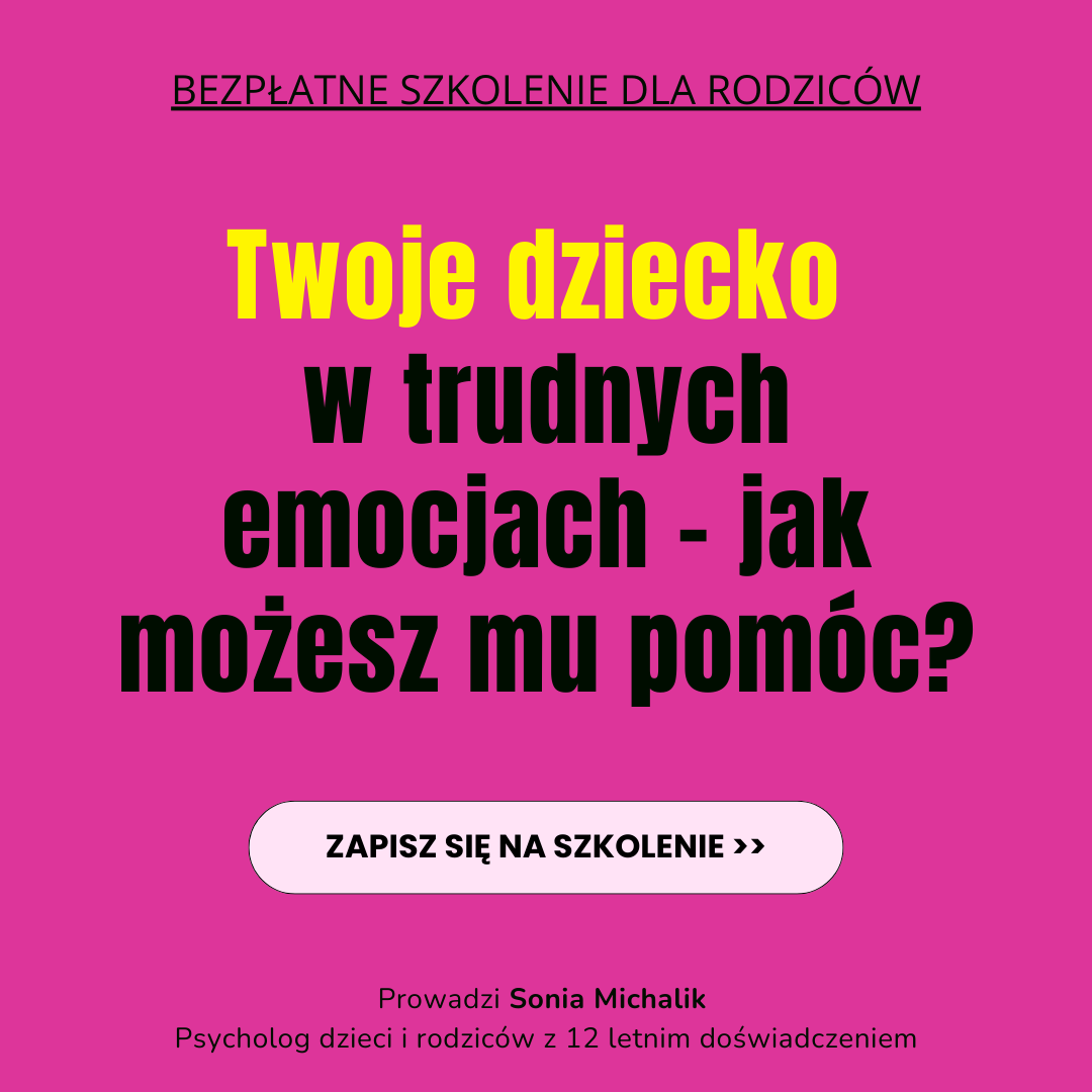 Sonia Michalik psycholog dziecięca Facebook ad