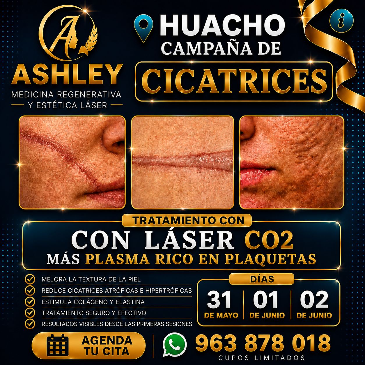 Laser Estétic Y Medicina Estética Integral Facebook ad: QUIERO UNA CITA!