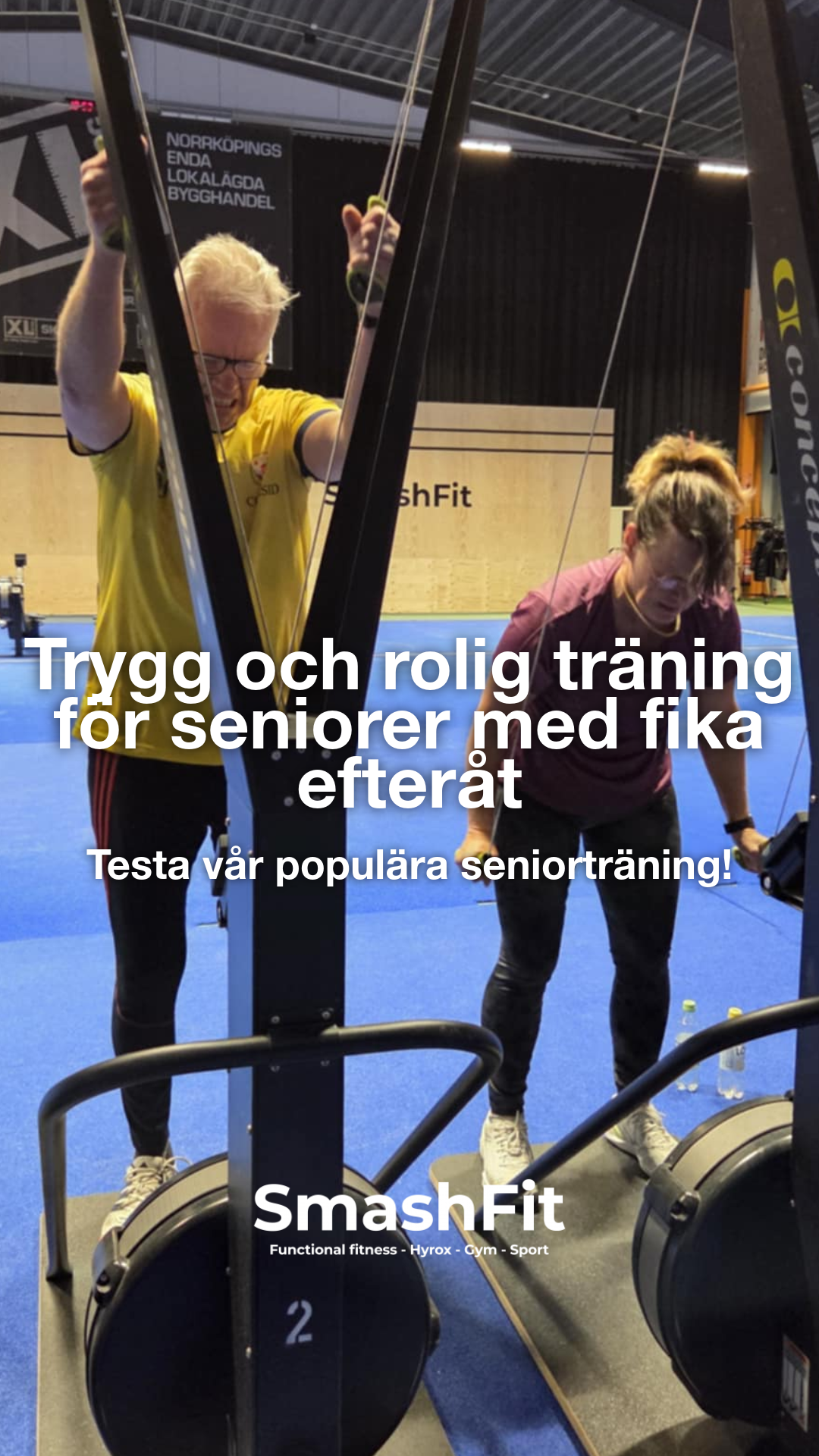 SmashFit Norrköping Facebook ad from Feb 26, 2026