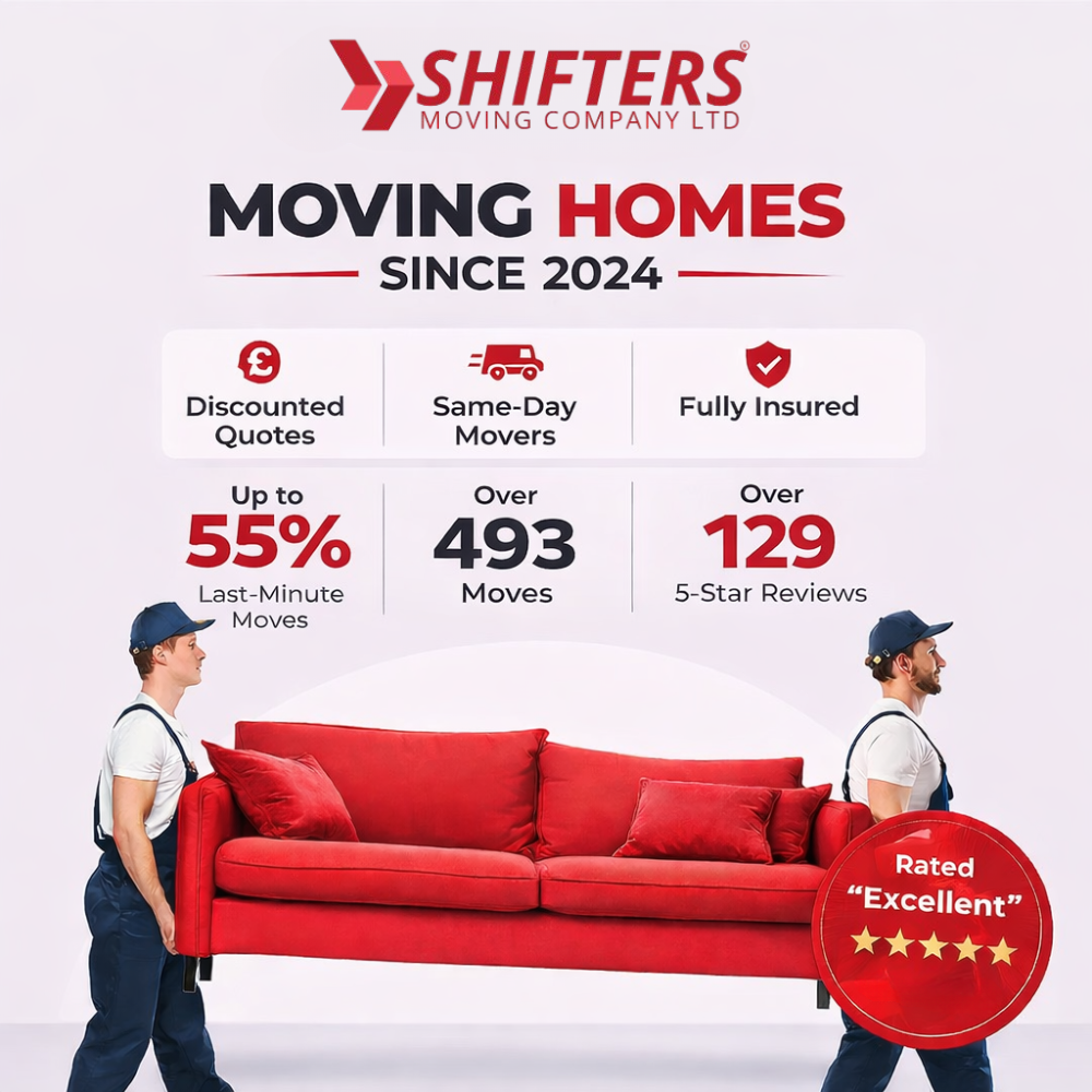 Shifters Moving Company Ltd Facebook ad: New year, new move