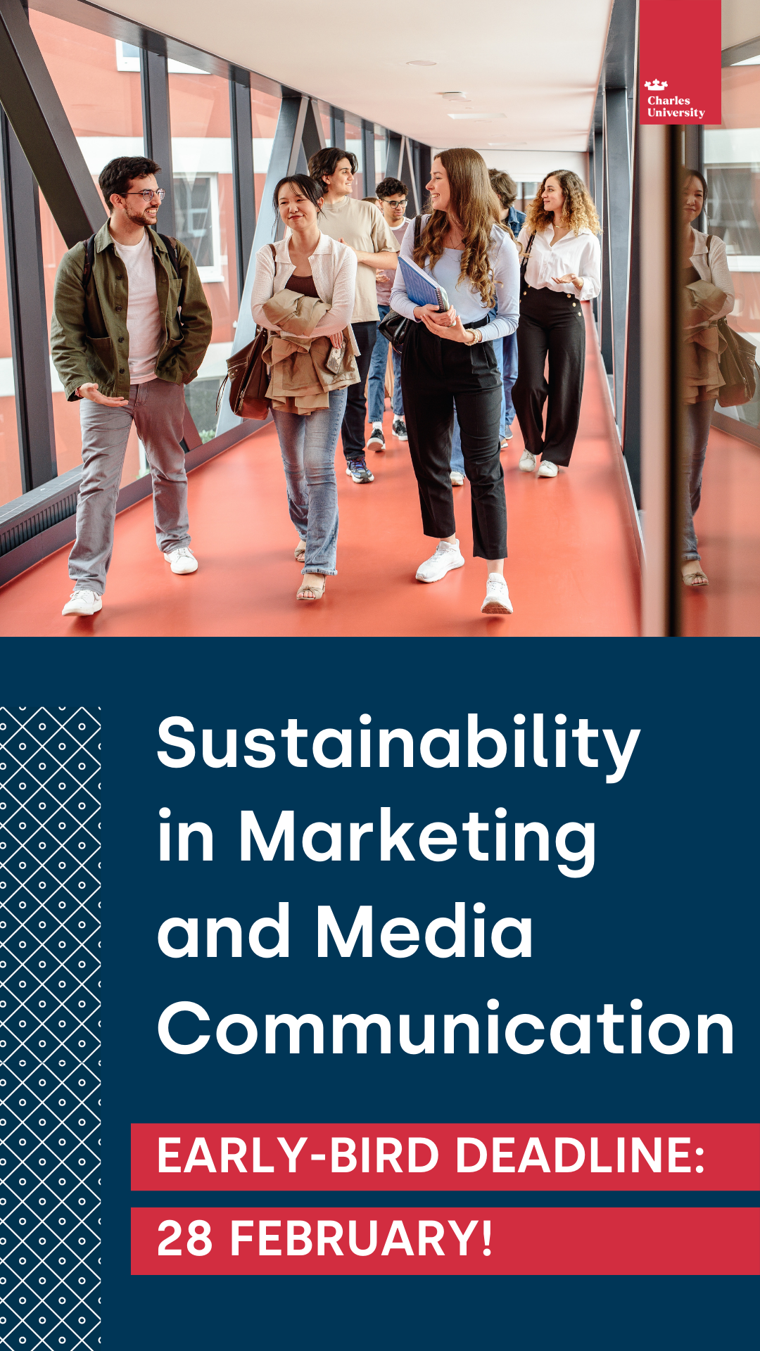 Faculty of Social Sciences, Charles University Facebook ad: Call for applications for the academic year 2026/2027…