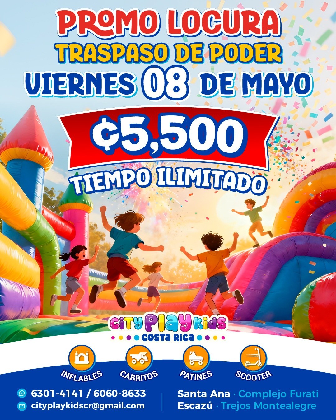 City Play Kids CR Facebook ad