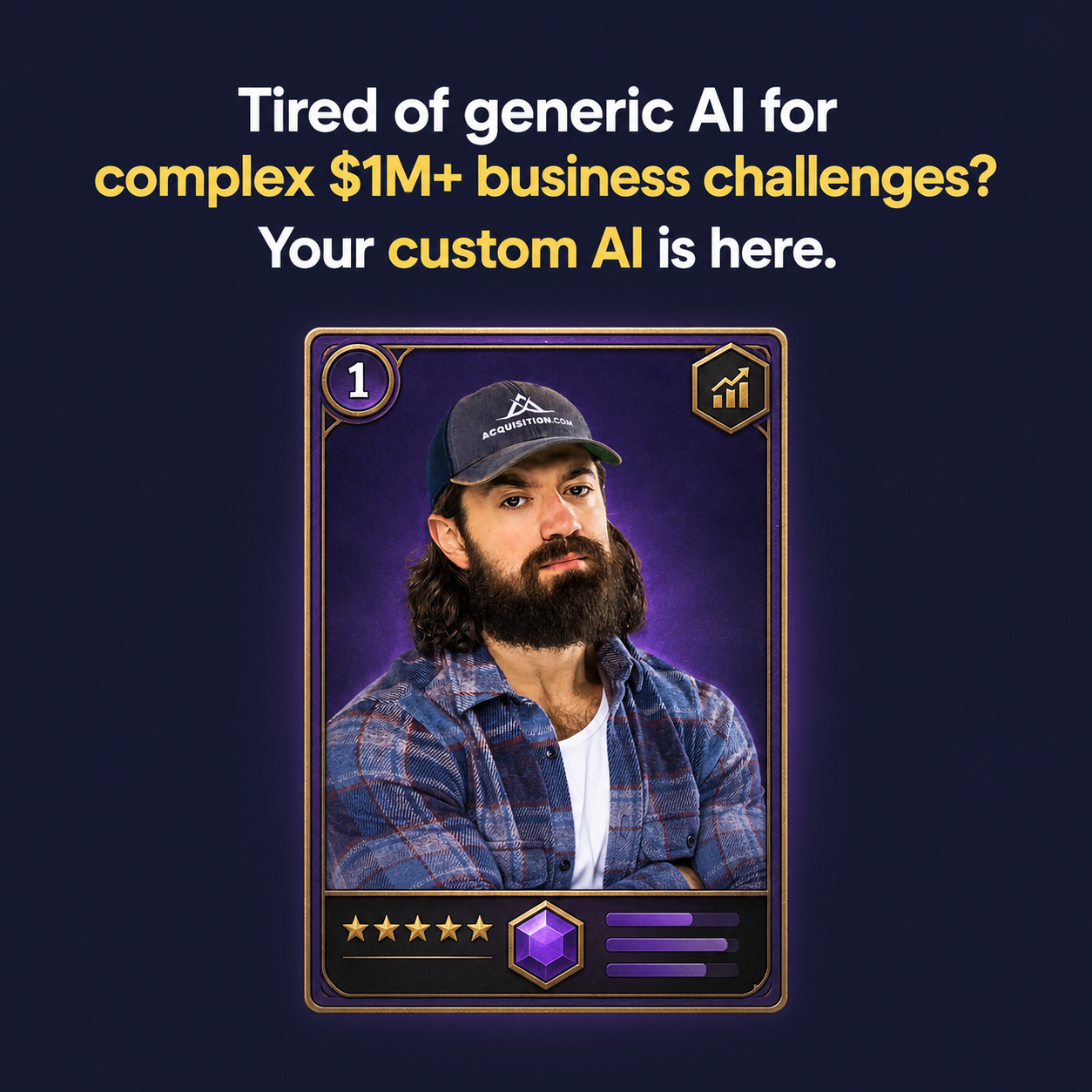 Alex Hormozi Facebook ad
