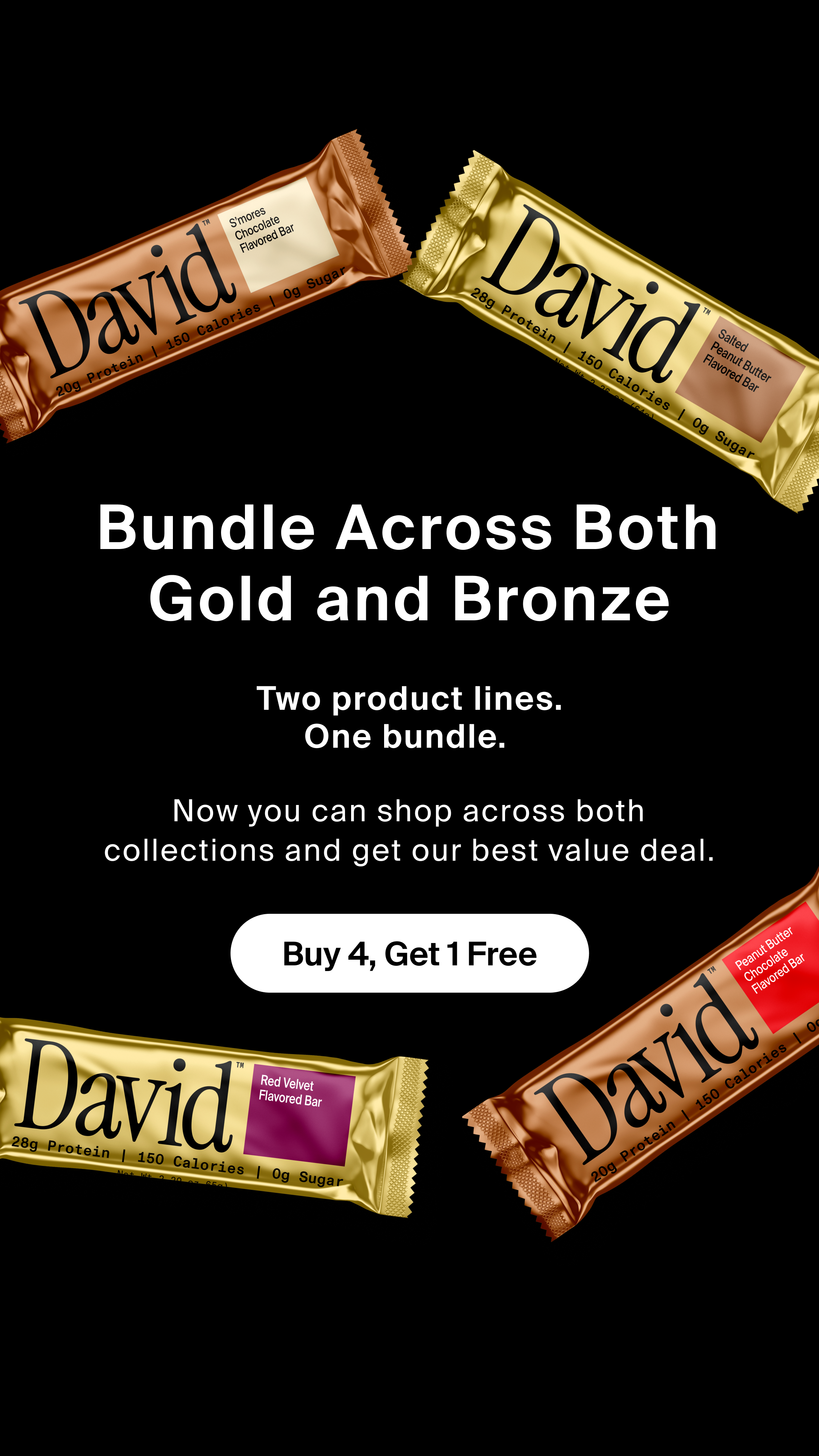 David Protein Facebook ad